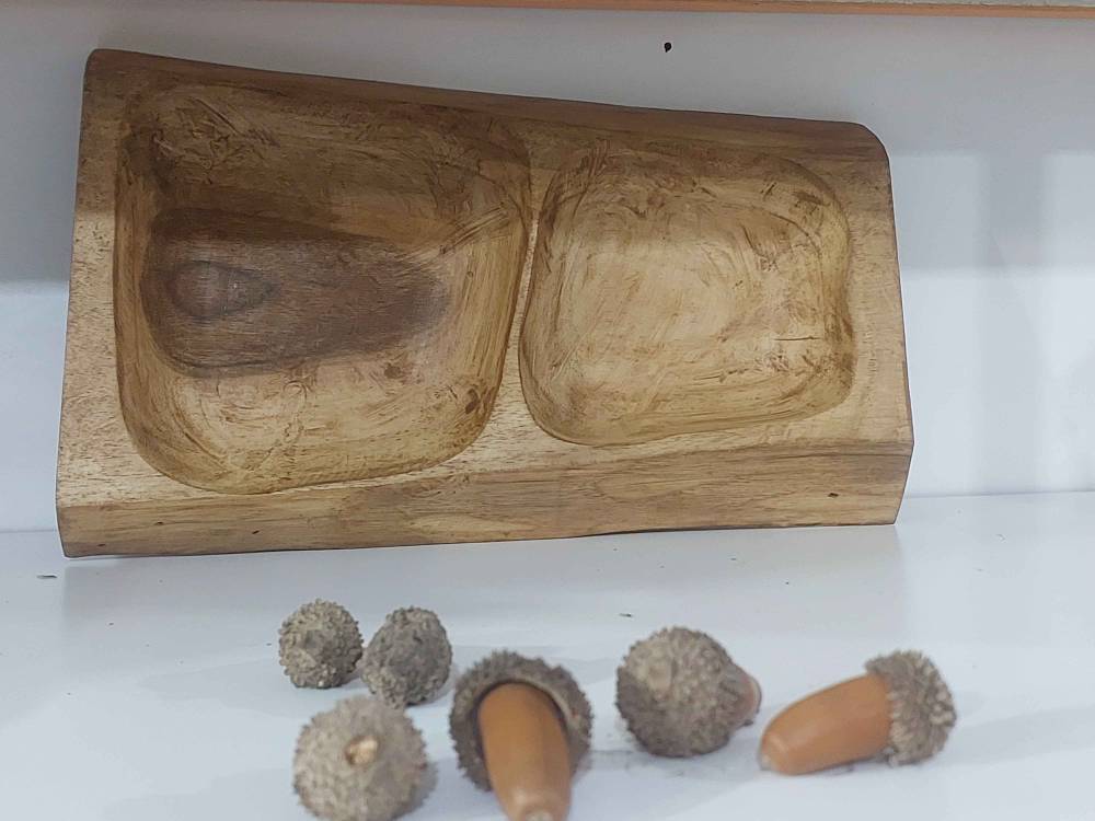 اردو خوری با چوب گردو دست ساز